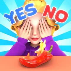Скачать взломанную Yes or No?! - Food Pranks  [МОД Бесконечные монеты] - полная версия apk на Андроид