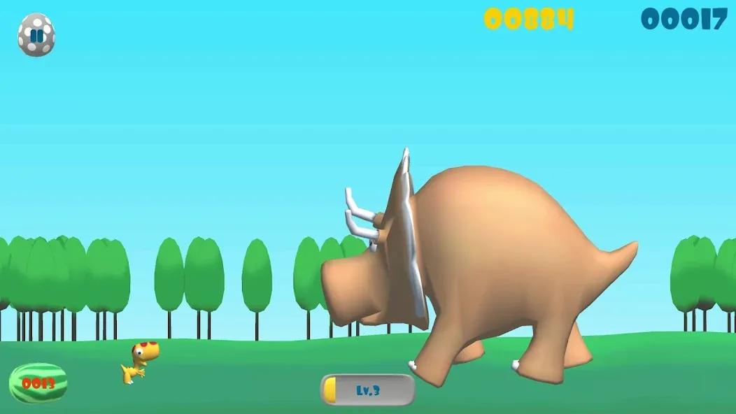 Dinosaur Run (Динозавр Ран)  [МОД Меню] Screenshot 3