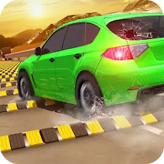 Взлом Car Crash Speed Bump Car Games  [МОД Все открыто] - полная версия apk на Андроид