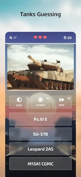 Guess the War Vehicle? WT Quiz (Вар Тандер Квиз)  [МОД Много монет] Screenshot 1
