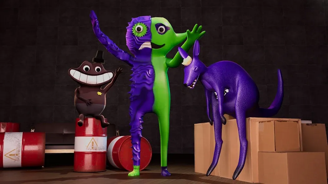 Green Monster Life Challenge 4 (Грин Монстер Лайф Челлендж 4)  [МОД Много монет] Screenshot 1