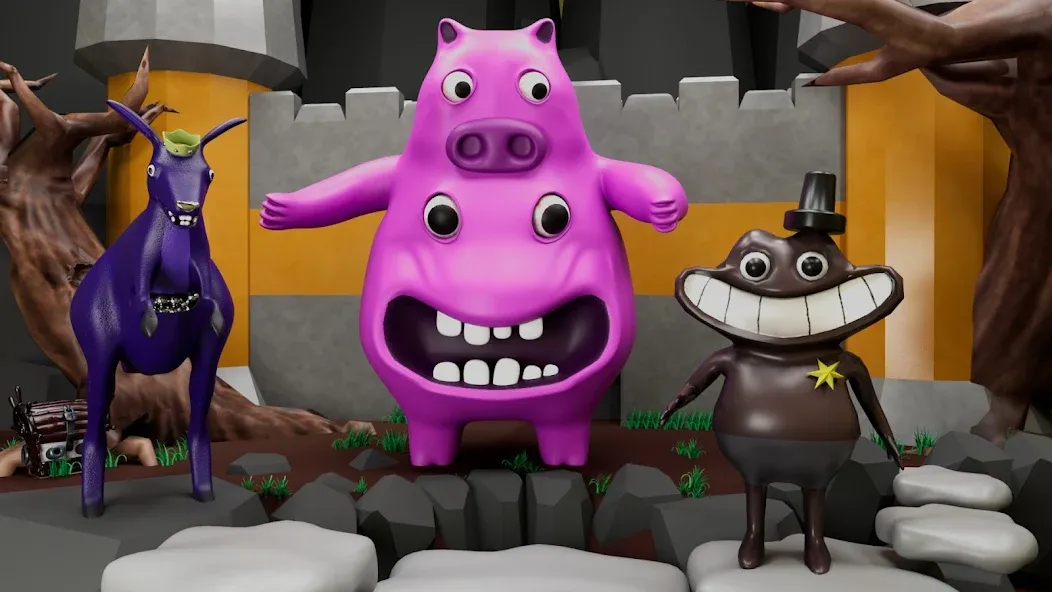 Green Monster Life Challenge 4 (Грин Монстер Лайф Челлендж 4)  [МОД Много монет] Screenshot 2