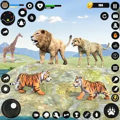 Скачать взлом Tiger Simulator Animal Games (Тигровый симулятор  игры с животными)  [МОД Unlimited Money] - полная версия apk на Андроид