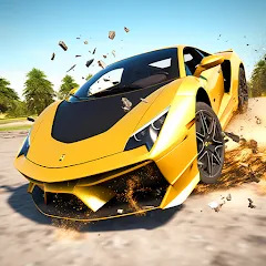 Взлом Car Crash: 3D Mega Demolition (Кар краш)  [МОД Бесконечные монеты] - стабильная версия apk на Андроид