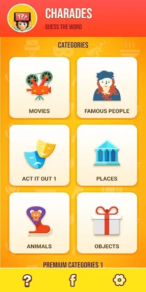 Charades Guess the Word  [МОД Бесконечные монеты] Screenshot 4