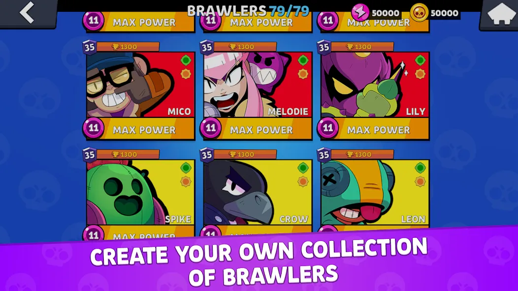 Brawl Box Stars Simulator  [МОД Много денег] Screenshot 5