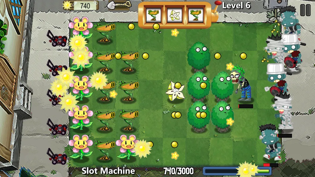 Plants' War  [МОД Menu] Screenshot 1