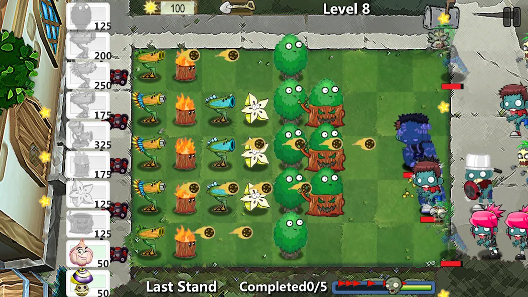 Plants' War  [МОД Menu] Screenshot 3