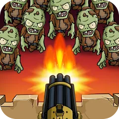 Взломанная Zombie War Idle Defense Game (Зомби Война)  [МОД Меню] - стабильная версия apk на Андроид