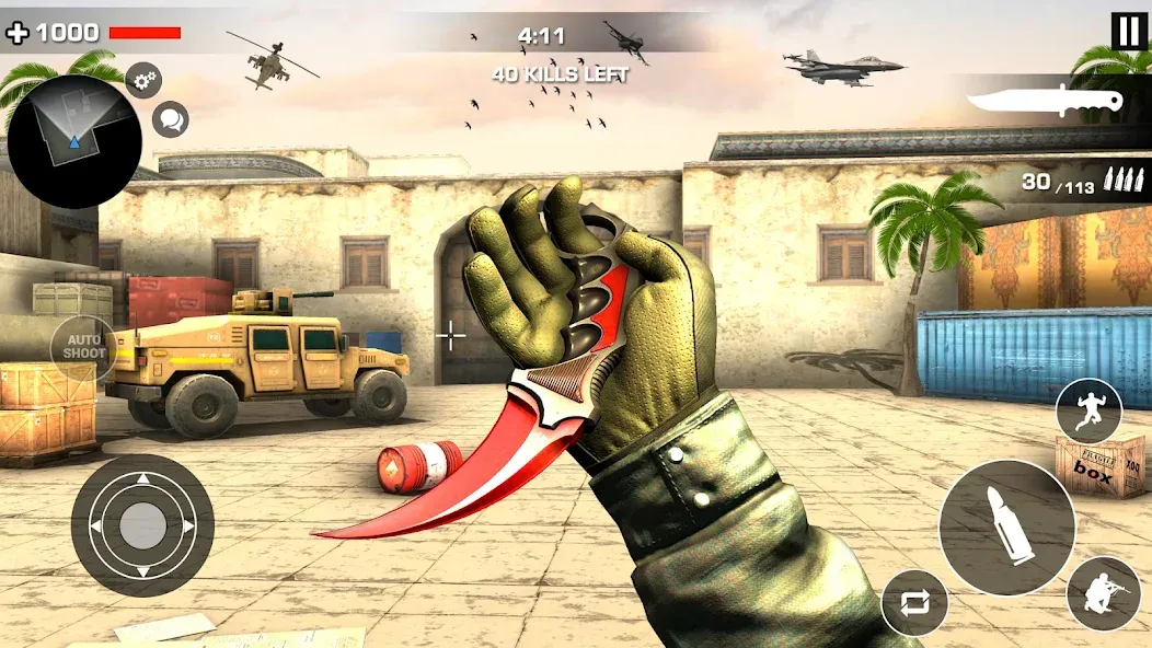 Cover Strike Ops FPS Gun Games  [МОД Menu] Screenshot 1