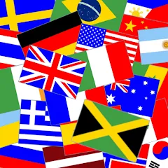 Скачать взломанную The Flags of the World Quiz  [МОД Меню] - полная версия apk на Андроид