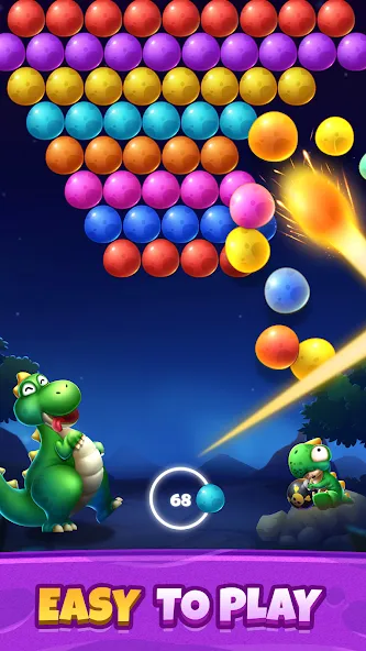 Bubble Shooter Primitive Eggs (Бабл Шутер Примитивные Яйца)  [МОД Mega Pack] Screenshot 4