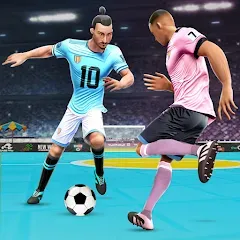 Взлом Indoor Futsal: Football Games (Индор Футзал)  [МОД Menu] - стабильная версия apk на Андроид