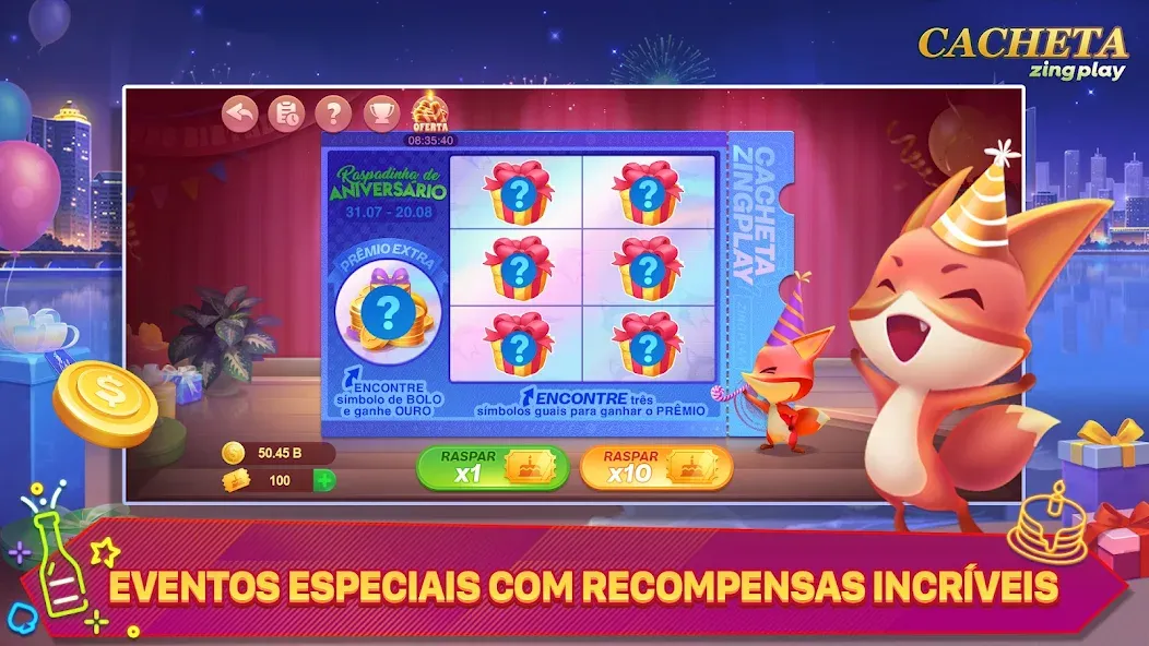 Cacheta - Pife - Jogo online (Кашета)  [МОД Много денег] Screenshot 3