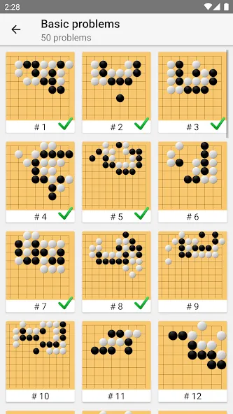 Tsumego Pro (Go Problems) (Цумего Про)  [МОД Все открыто] Screenshot 2