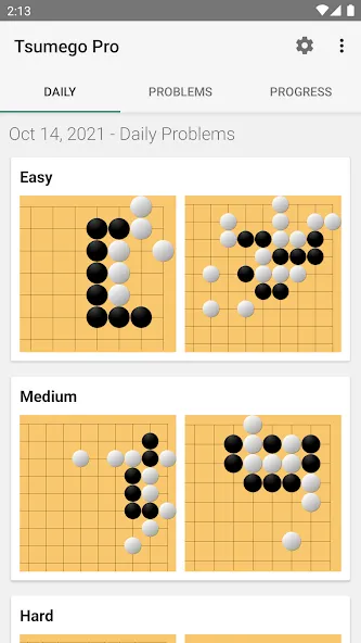 Tsumego Pro (Go Problems) (Цумего Про)  [МОД Все открыто] Screenshot 3
