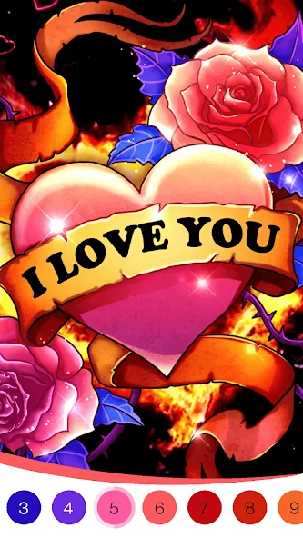 Coloring Book -Paint by Number (Малер Плюс)  [МОД Unlocked] Screenshot 2