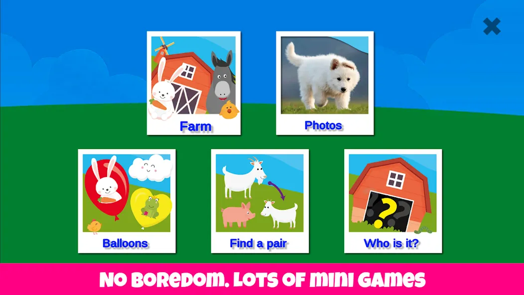 Farm animals game for babies  [МОД Много монет] Screenshot 3