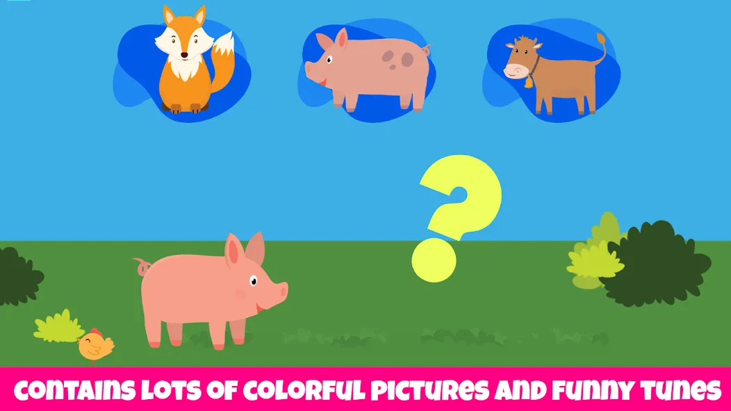 Farm animals game for babies  [МОД Много монет] Screenshot 4