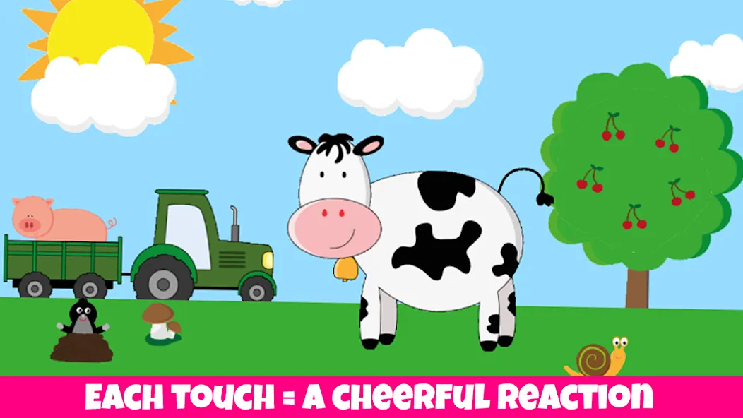 Animals, kids game from 1 year  [МОД Unlocked] Screenshot 1