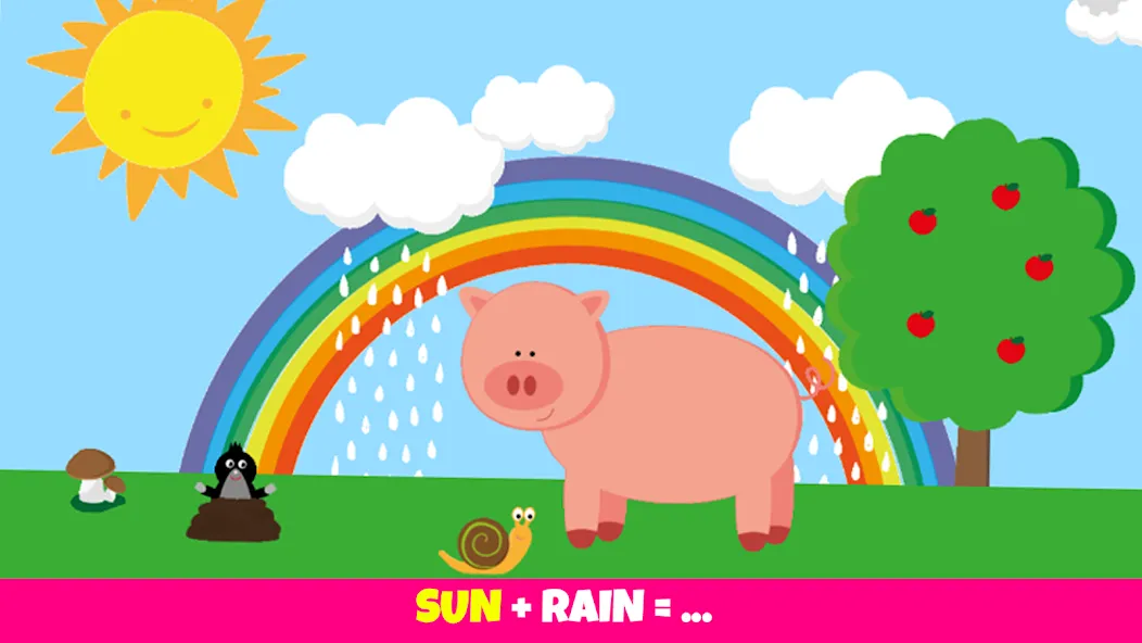 Animals, kids game from 1 year  [МОД Unlocked] Screenshot 4