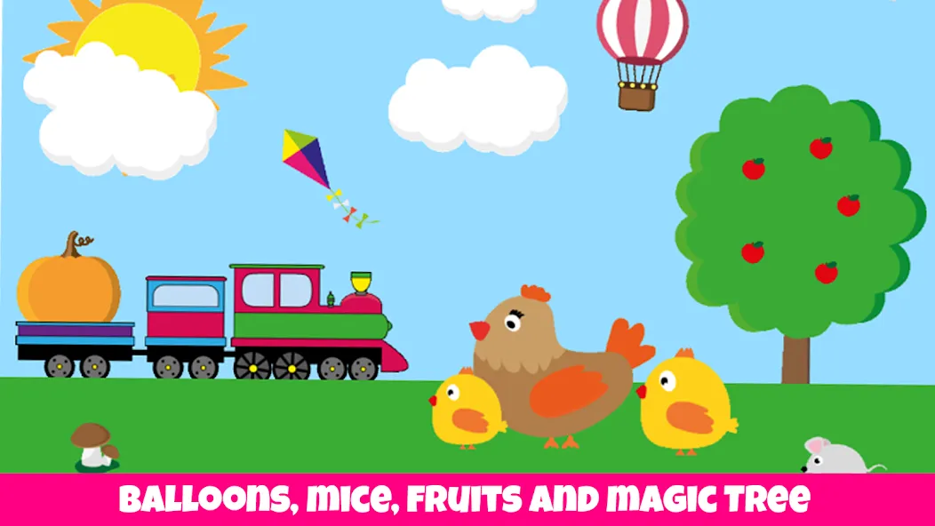 Animals, kids game from 1 year  [МОД Unlocked] Screenshot 5