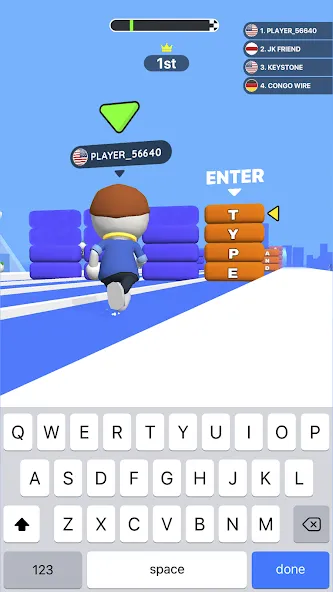 Type Sprint: Typing Games (Тайп Спринт)  [МОД Unlocked] Screenshot 3
