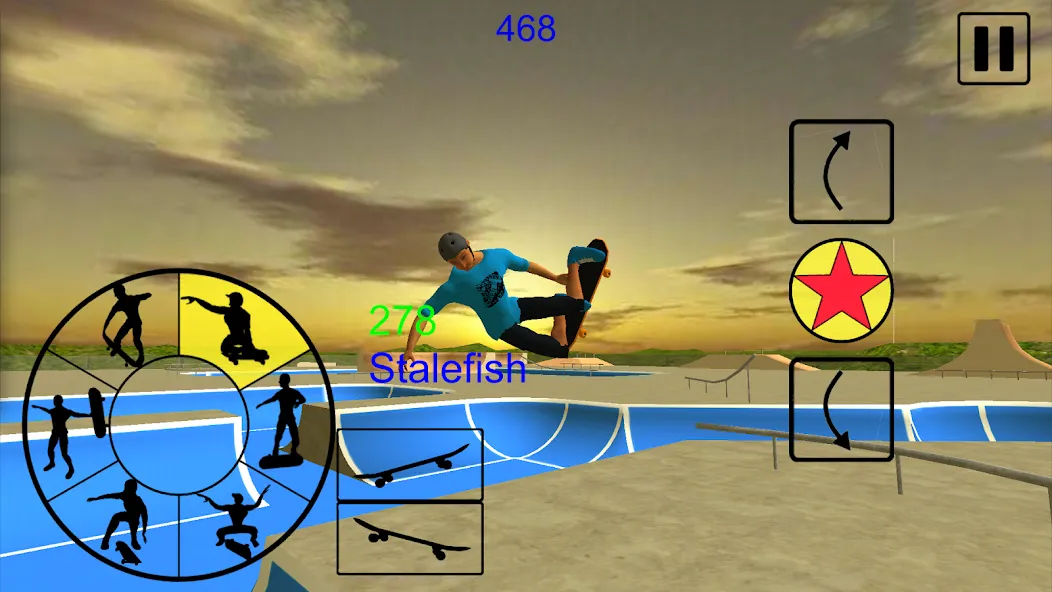 Skating Freestyle Extreme 3D (Скейтбординг Фристайл Экстрим 3D)  [МОД Много монет] Screenshot 4