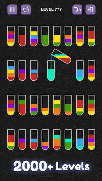 Water Sort Puzzle - Sort Color  [МОД Unlimited Money] Screenshot 2