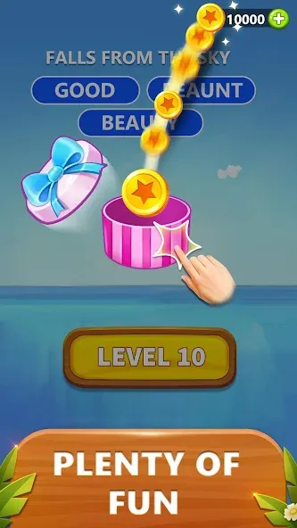 Word Bubble Puzzle - Word Game  [МОД Бесконечные монеты] Screenshot 5