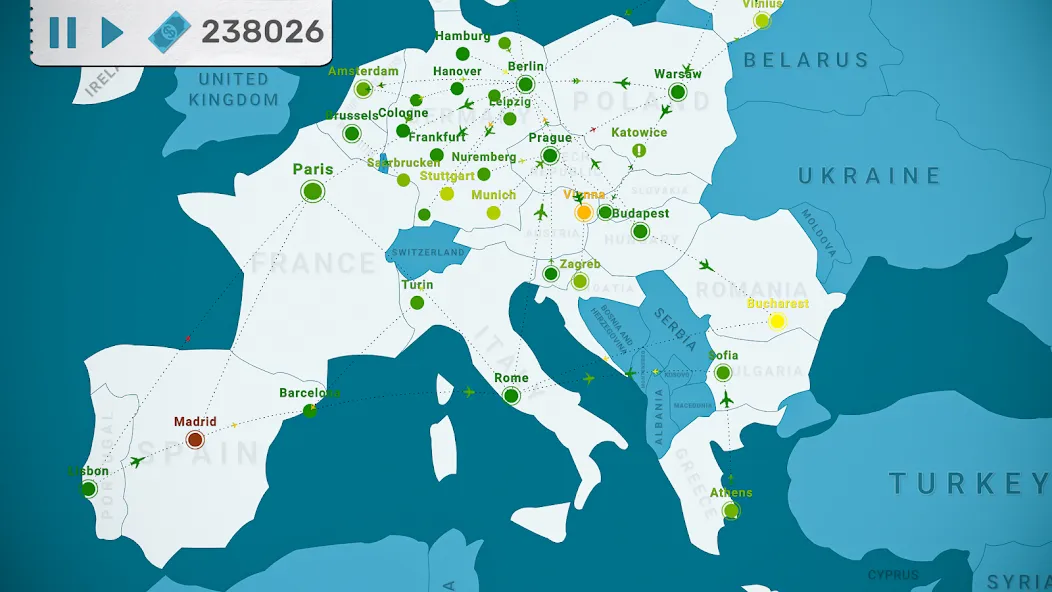 Fly Corp: Airline Manager (Флай Корп)  [МОД Бесконечные монеты] Screenshot 5